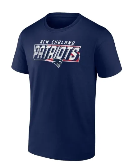 New England Patriots Men's Navy Team Logo T-Shirt