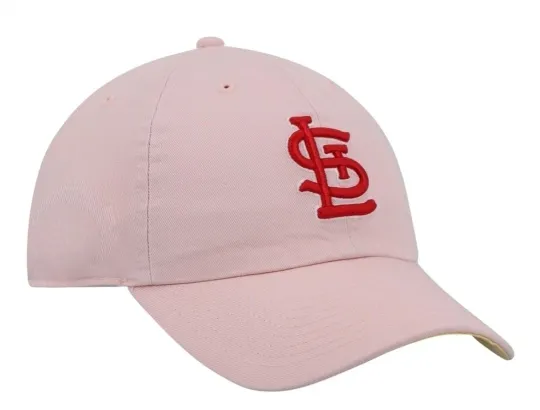 Discover St. Louis Cardinals Women's Pink Embroidered Baseball Cap