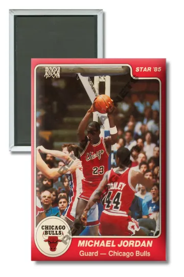 Michael Jordan 1984 Star Chicago Bulls RC Rookie Magnet