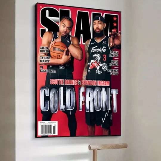 Discover SLAM 260 Scottie Barnes + Brandon Ingram Magazine Poster Vertical Poster