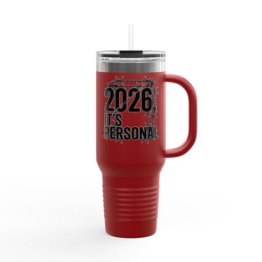 Discover 2026 Its Personal 40oz Travel Mug | Insulated Tumbler