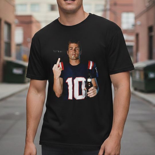 Discover Drake Maye 90s Tee, Drake Maye Middle Finger Vintage Shirt Football Fan Lovers