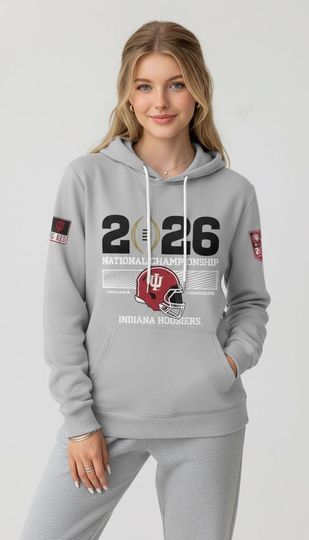 Indiana Hoosiers Football 2026 National Championship 3D Apparel