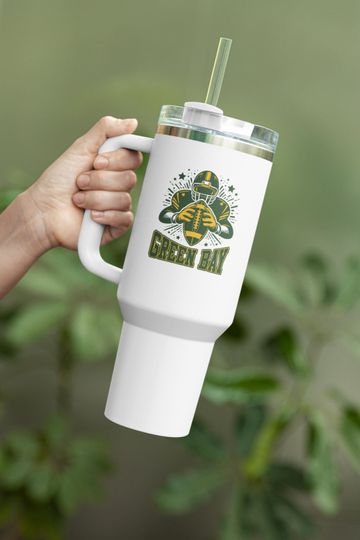 Green Bay Packers 40oz Tumbler: Insulated football Travel Mug
