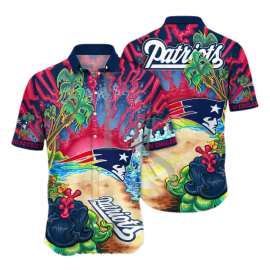 Discover New England Football Aloha Island Unisex Hawaiian Shirt