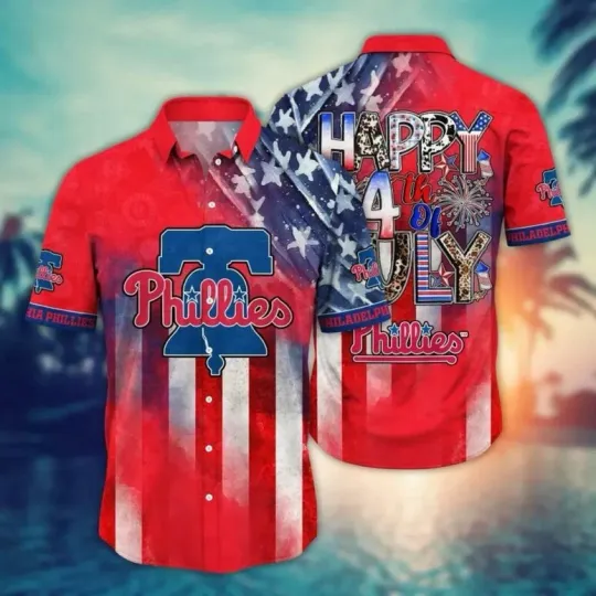 Discover Philadelphia Fourth Of July Celebrat Summer Aloha Unisex Hawaiian Shirt