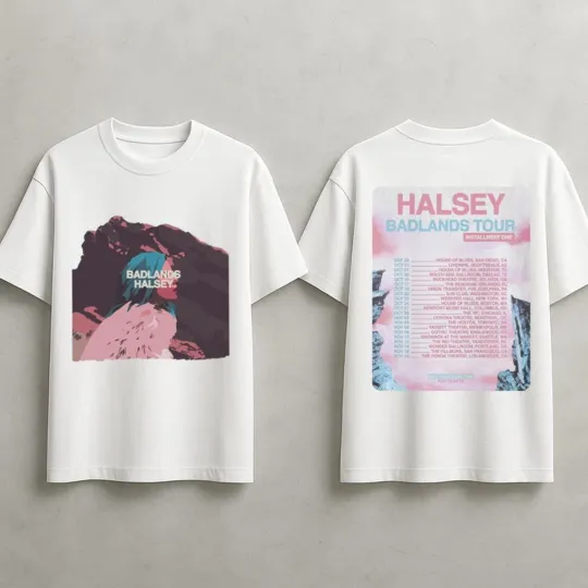 Discover Halsey 2026 Tour Concert Unisex T-Shirt Music Fan Tee
