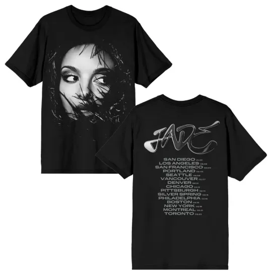 Discover Jade Thirlwall That's Showbiz Baby Tour 2026 Jade Face Itin US T-shirt