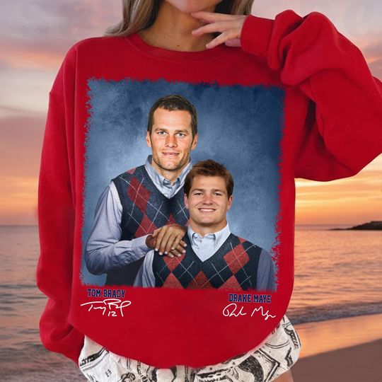 Discover Brady and Maye New England Football Sweatshirt, Gay For Maye Football, I Love Maye Shirt, New England Football T-shirt