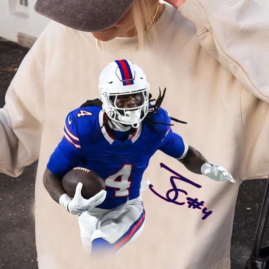 Discover Ja.mes Cook Vintage Football 90s Shirt, Cook Buffalo Football shirt, Vintage Oversized Sport Tee, Retro American Football Bootleg Gift