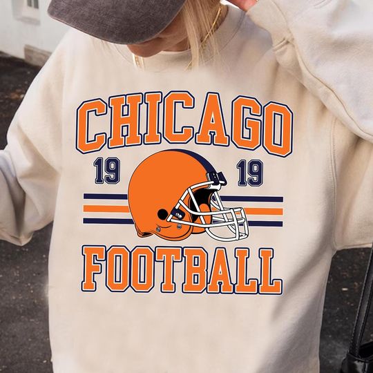 Discover Chicago Football 1919 Sweatshirt, Chicago Good Better Best Football Shirt, Vintage Oversized Sport Tee, Retro Football Bootleg