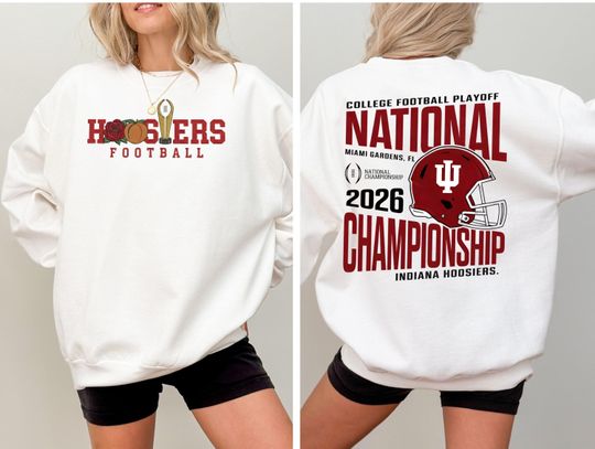 Indiana College Football Shirt, Hoosier State Football Fan Shirt,2026 College Bowl Champions Style Sweatshirt, Big Ten Shirt, Indiana Hoodie