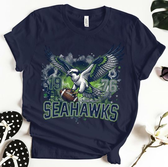 Discover Seattle GO HAWKS football Gameday Super Bowl Tee Boyfriend Gift