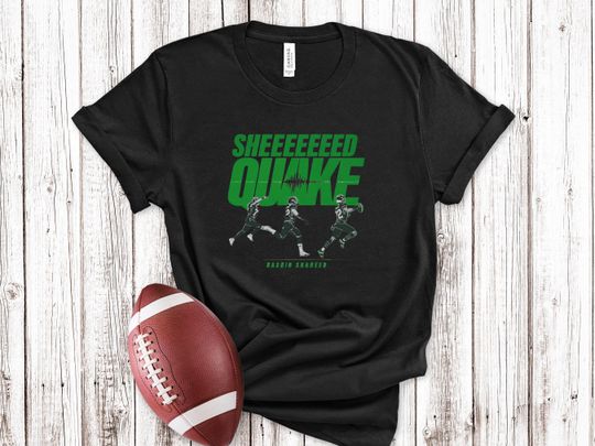 Discover Sheed Quake Shirt Rashid Shaheed Seattle Football Fan Gift Championship Game Day Tee