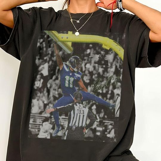 Discover Vintage Seattle Jaxon Smith-Njigba #11 Football Comfort Color Shirt