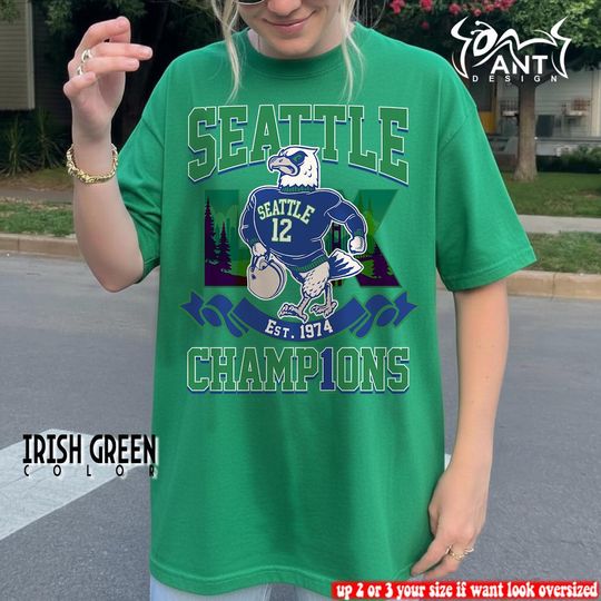 Discover Seattle Football Champions T-Shirt