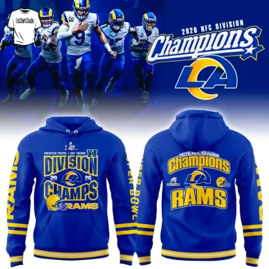Discover Ramss 2026  Division Champions Special Edition Blue Hoodie