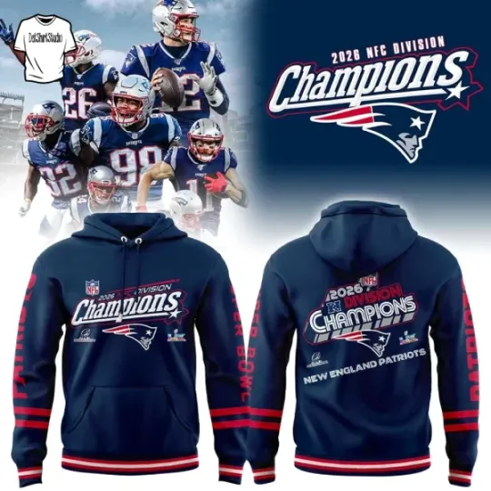 Discover Patriotss 2026  Division Champions Limited Edition Hoodie, Gift For Fans