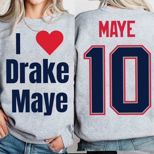 Discover I Love Maye 10 New England Football Sweatshirt, Gay For Maye New England Tee, Brady Maye T-shirt, New England Football Gifts