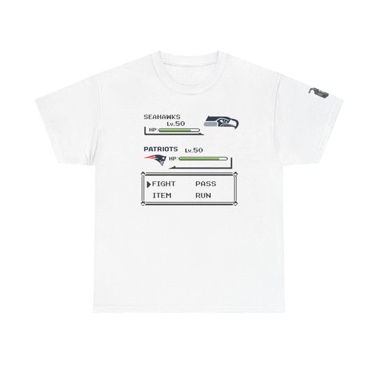 Discover Superbowl 60 Retro Patriots vs Seahawks T-Shirt | Game Day Tee