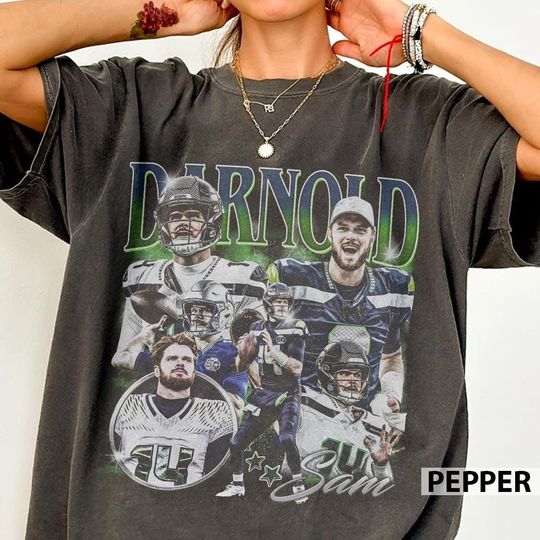 Discover Sam Darnold Bootleg Football Vintage Comfort Colors Shirt