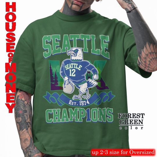 Discover Seattle Football Champions T-Shirt