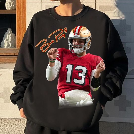 Discover San Francisco Brock Pur.dy Football Sweatshirt, San Francisco Football Vintage 90s Shirt, Vintage Oversized Sport, Retro American Football