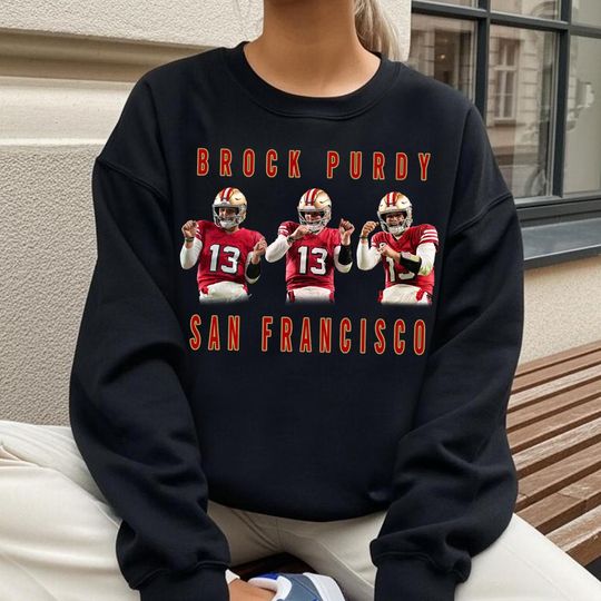 Discover San Francisco Purdy Dougie Football Sweatshirt, San Francisco Football Vintage 90s Shirt, Vintage Oversized Sport, Retro American Football