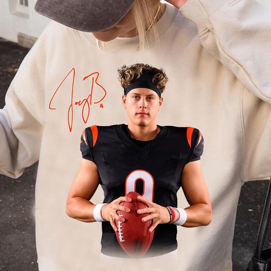 Vintage Joe Bur.row 90s Shirt, Burrow shirt, Vintage Oversized Sport Tee, Retro American Football Bootleg Gift