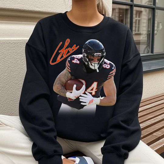 Discover Loveland Chicago Football Shirt, Chicago Football Vintage 90s T Shirt, Vintage Oversized Sport Tee, Retro American Football Bootleg