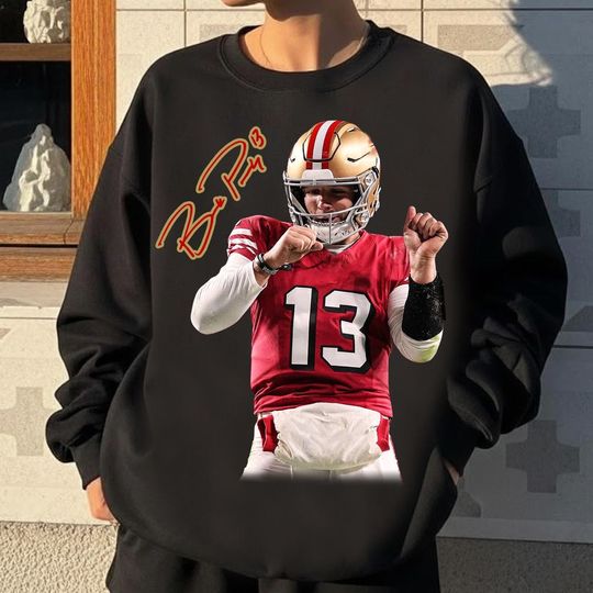Discover Brock Pur.dy San Francisco Football Sweatshirt, San Francisco Football Vintage 90s Shirt, Vintage Oversized Sport, Retro American Football