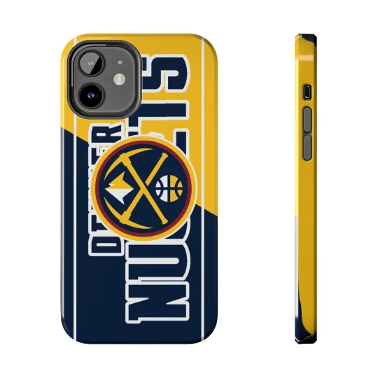 Denver Nuggets Tough Phone Case NBA Sport Fan Gift iPhone & Samsung Galaxy