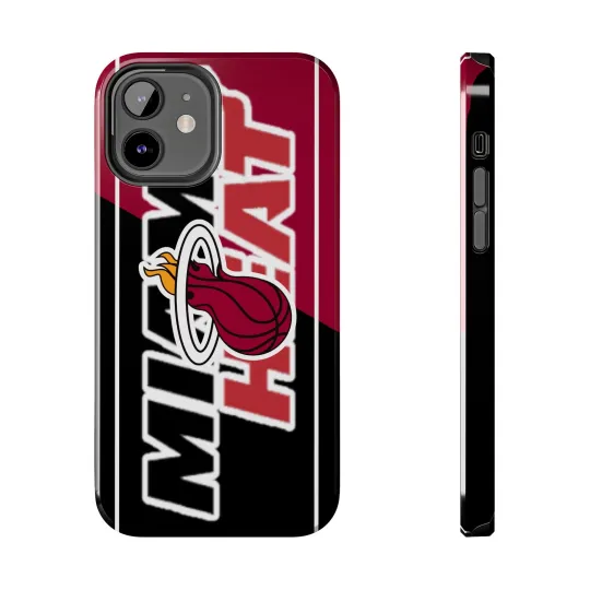 Miami Heat Tough Phone Case NBA Sport Fan Gift iPhone & Samsung Galaxy