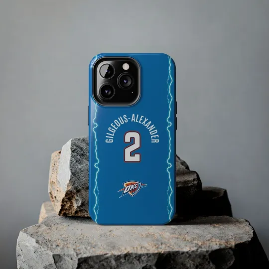 Shai Gilgeous-Alexander Phone Case Oklahoma City Thunder NBA for iPhone Samsung