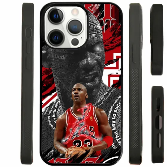 Michael Jordan Art Case iPhone Samsung Graffiti Style Sneakerhead Gift #2