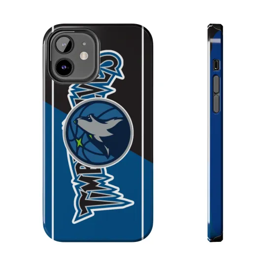 Minnasota Timberwolves Tough Phone Case NBA Sport Fan Gift iPhone Samsung Galaxy