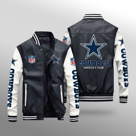Dallas Cowboys Leather Varsity Jackets, Football Jacket