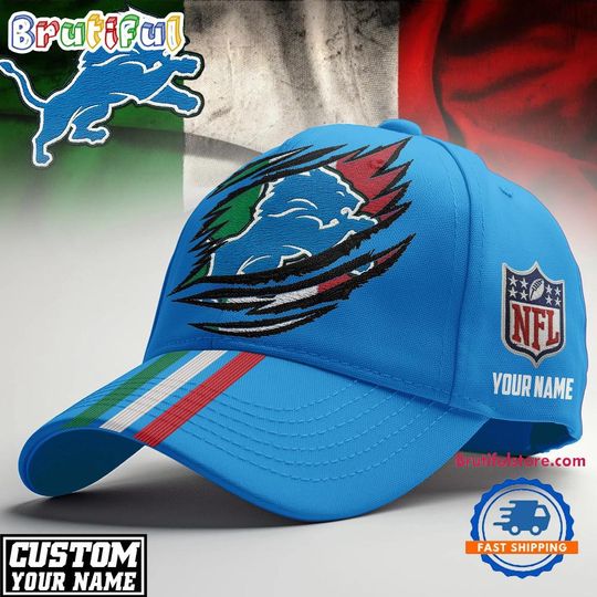 Discover Detroit Football Team Lions Classic Cap