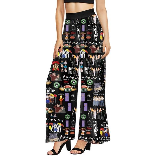 FRIENDS TV Show Music Tour Women Pajamas Pants