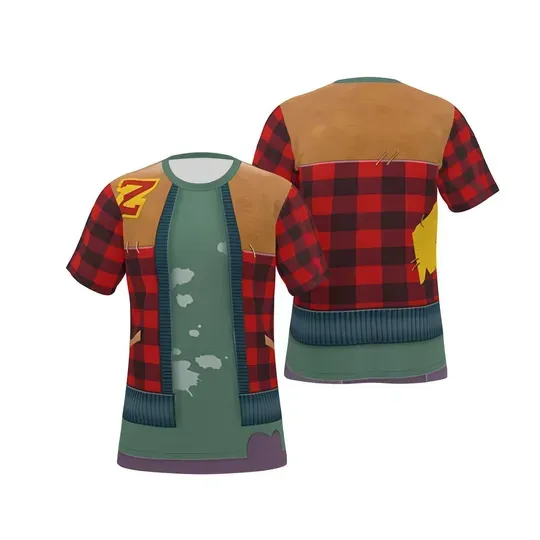 Zed Necrodopolis Shirt, Zombies Movies Character Costume, Halloween Adult Cosplay, Rundisney Tee