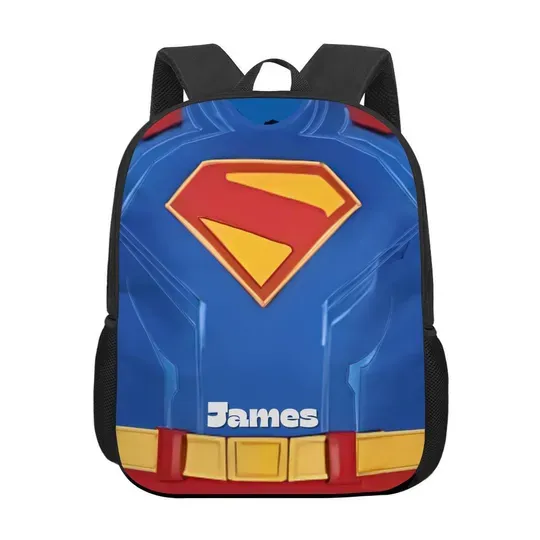 Discover Personalized Superhero Backpack, School Bag, Back to School Gift