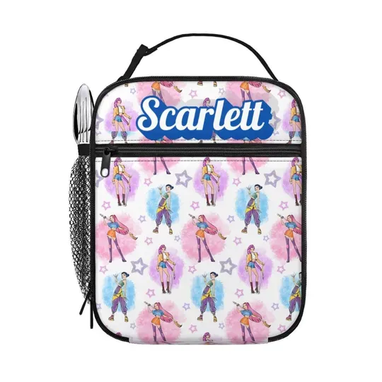 Kpop Demon Hunter Lunch Bag for Kids, Huntrix Lunch Bag