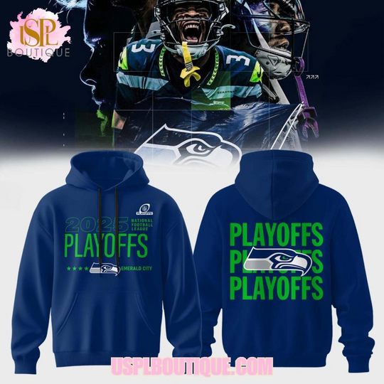 Seattle Seahawks Playoffs Bound 2025 Hoodie