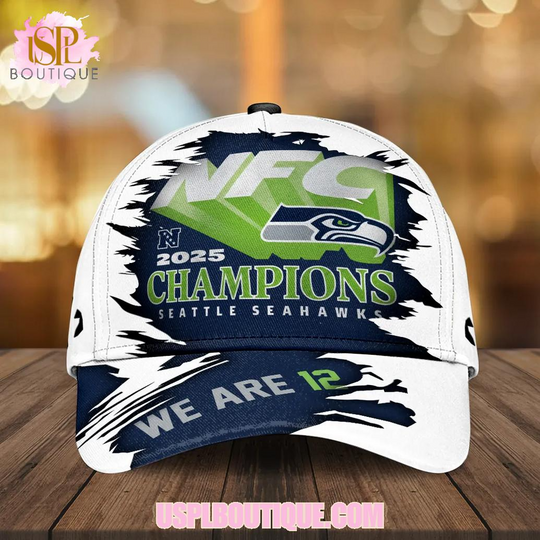 Discover Seattle Seahawks “We Are 12” Champions 2026 Cap