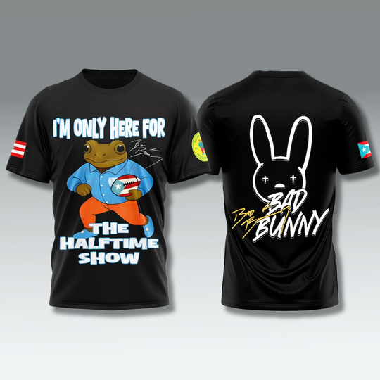 Bad Bunny Super Bowl 2026 For The Halftime Show Shirt