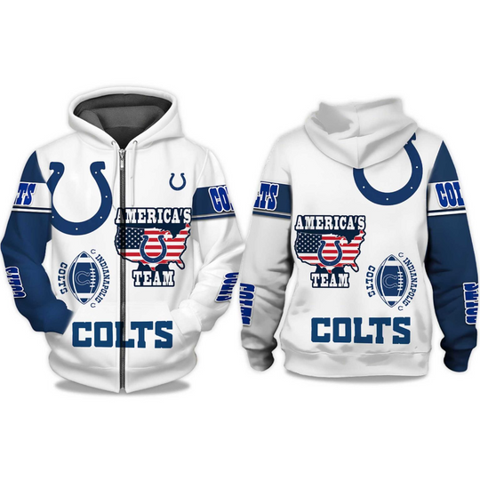 Colts America’s Team Zip Hoodie