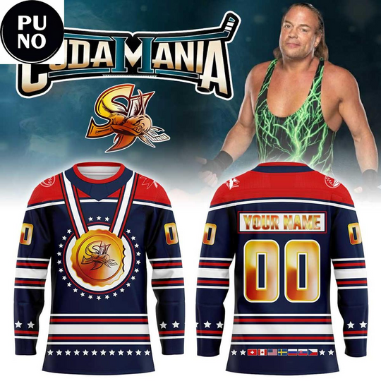 San Jose Barracuda For Cudalympics on Saturday 2026 Personalized Hockey Jersey