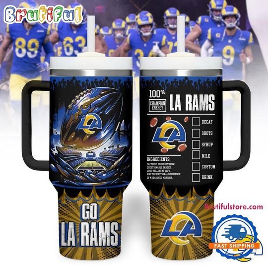Los Angeles Football Team Rams 40oz Tumbler with Handle