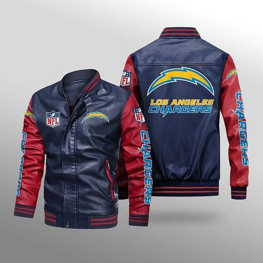 Los Angeles Chargers Leather Varsity Jackets