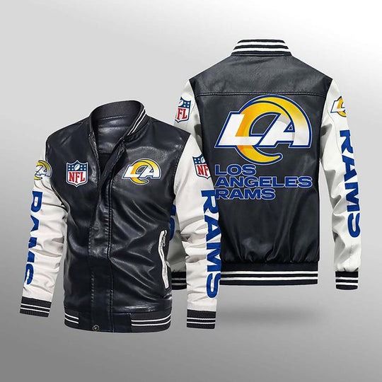 Los Angeles Rams Leather Varsity Jackets